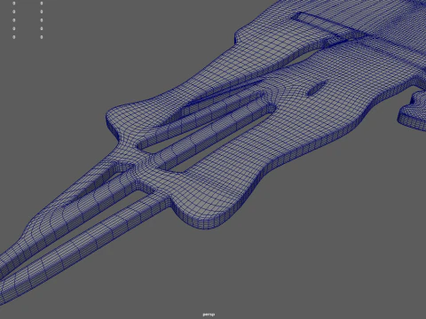 Bike Key Ring Chain 02 3D Print Model