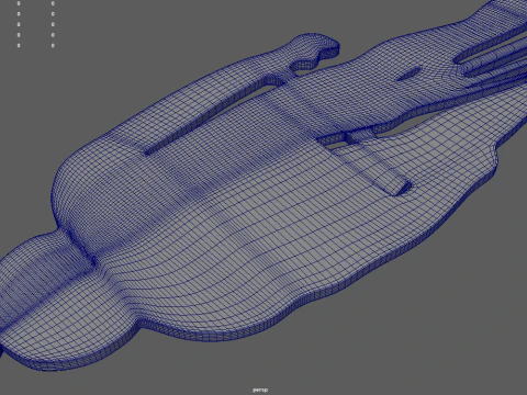 Bike Key Ring Chain 02 3D Print Model