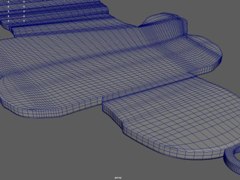 American Football Key Ring Chain 02 3D Print Model
