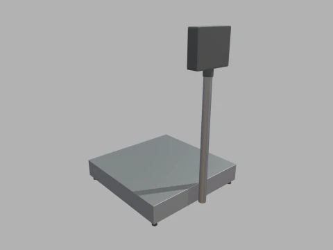 Industrial Scale 3D Model