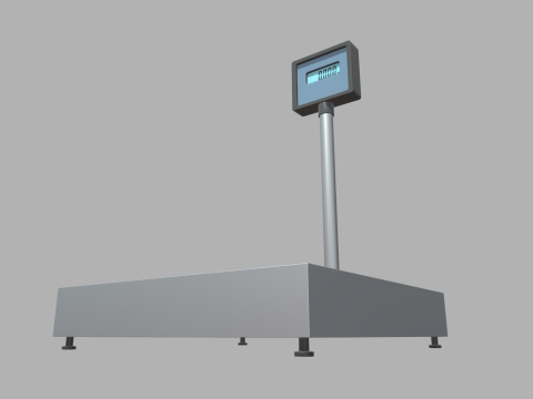 Industrial Scale 3D Model