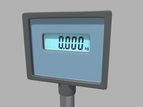 Industrial Scale 3D Model