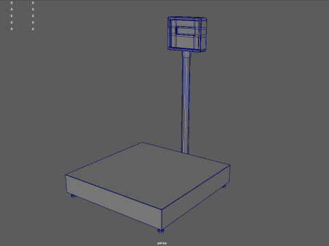 Industrial Scale 3D Model
