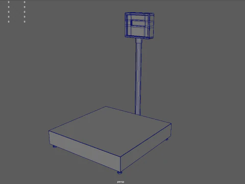 Industrial Scale 3D Model