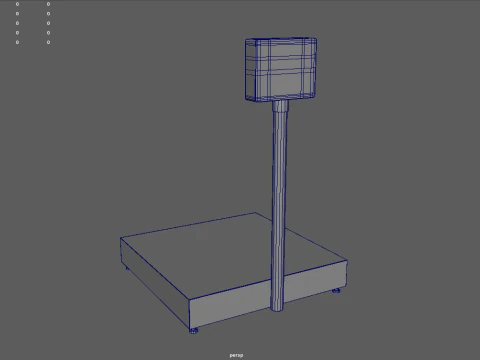 Industrial Scale 3D Model