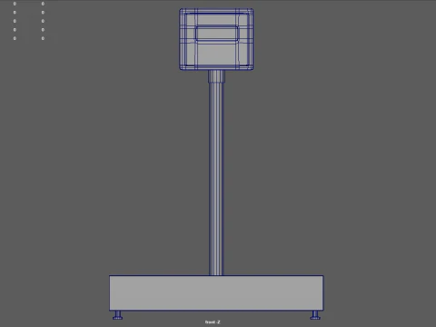 Industrial Scale 3D Model