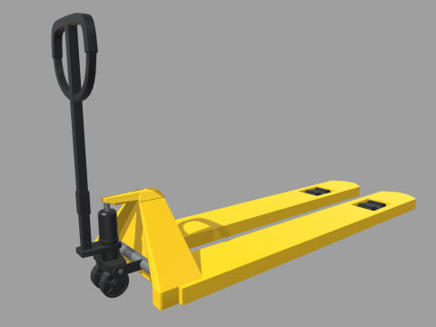 Hand Pallet Truck 01 3D Model