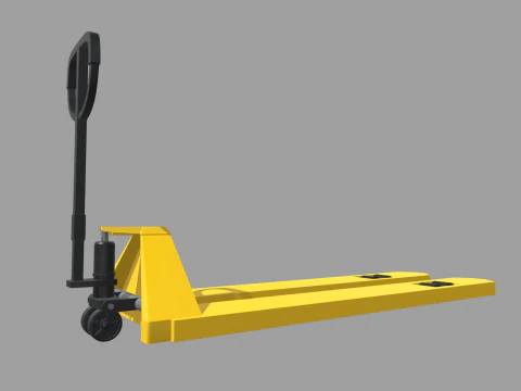 Hand Pallet Truck 01 3D Model