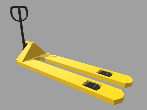 Hand Pallet Truck 01 3D Model
