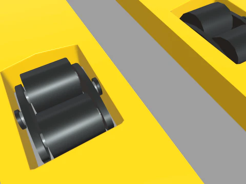 Hand Pallet Truck 01 3D Model