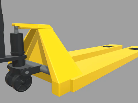 Hand Pallet Truck 01 3D Model