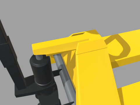 Hand Pallet Truck 01 3D Model
