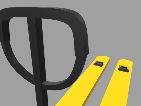 Hand Pallet Truck 01 3D Model