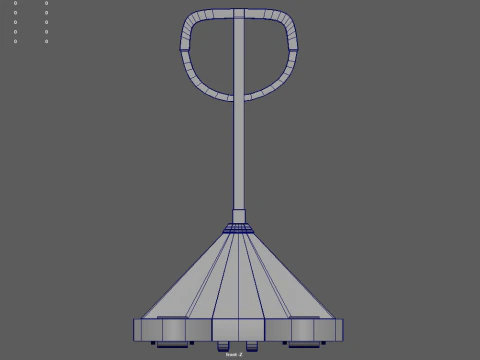 Hand Pallet Truck 01 3D Model