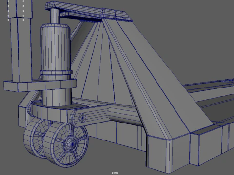 Hand Pallet Truck 01 3D Model
