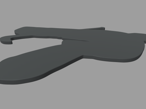 Hockey Key Ring Chain 02 Modèles 3D en vedette