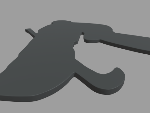 Hockey Key Ring Chain 02 Modèles 3D en vedette