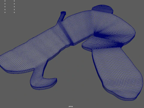 Hockey Key Ring Chain 02 3D Print Model