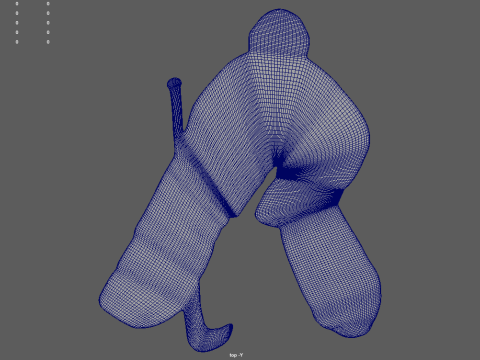Hockey Key Ring Chain 02 Modèles 3D en vedette