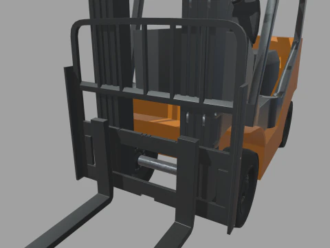 Empilhadeira 01 Modelo 3D