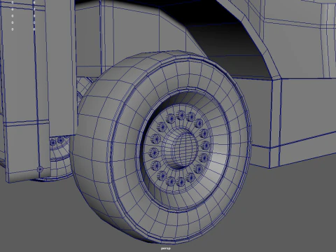 Empilhadeira 01 Modelo 3D