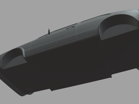Volkswagen Golf MK1 Miniature 3D Print Model