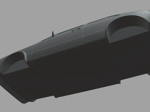 Volkswagen Golf MK1 Miniature 3D Print Model