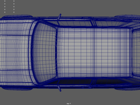Volkswagen Golf MK1 Miniature 3D Print Model