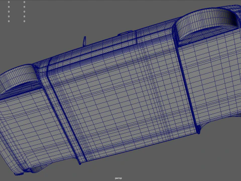 Volkswagen Golf MK1 Miniature 3D Print Model
