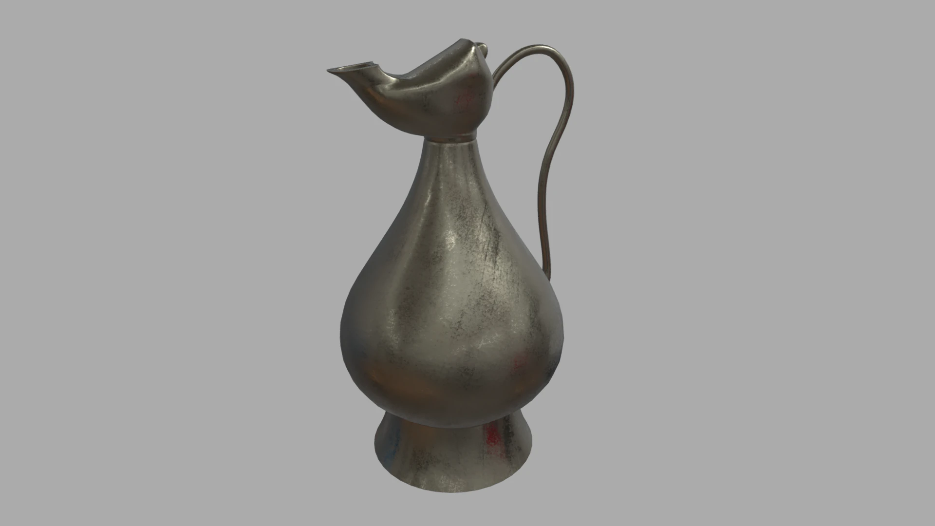 Oil Lamp 01 3D Model .c4d .max .obj .3ds .fbx .stl .blend 