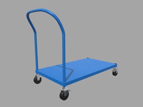 Cart Platform 01 Model 3D