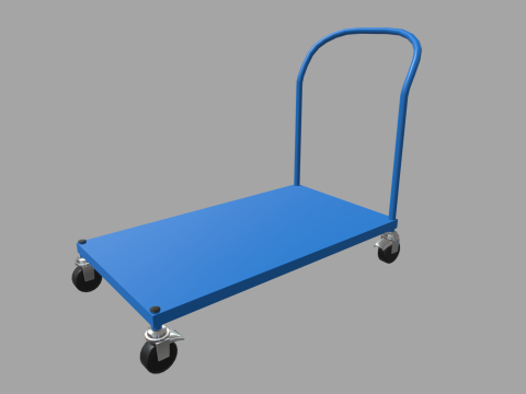 Cart Platform 01 Modèle 3D