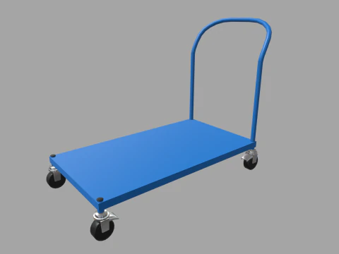 Cart Platform 01 3D Model