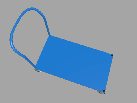 Cart Platform 01 Modèle 3D
