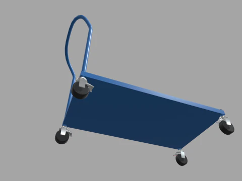 Cart Platform 01 3D Model