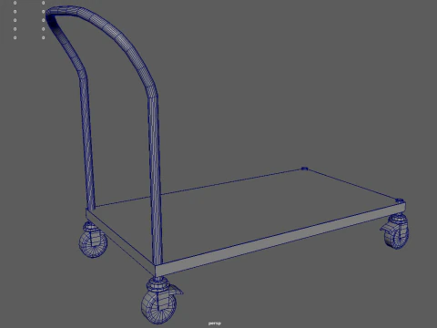 Cart Platform 01 3D Model
