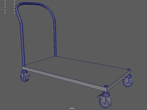 Cart Platform 01 Modèle 3D