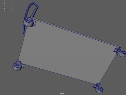 Cart Platform 01 Modèle 3D
