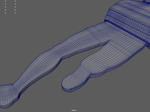 Rugby Key Ring Chain 01 3D Print Model
