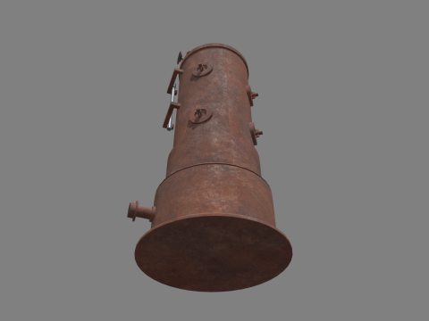 Old Boiler 01 Modèle 3D