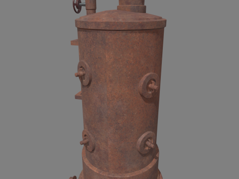 Old Boiler 01 Modèle 3D