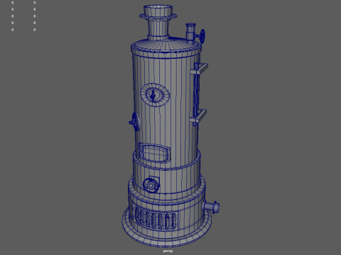 Old Boiler 01 Modèle 3D