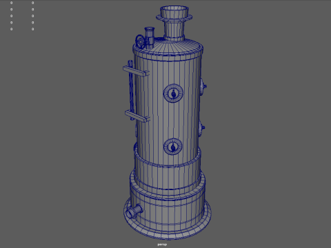 Old Boiler 01 Modèle 3D