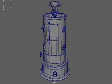Old Boiler 01 Modèle 3D
