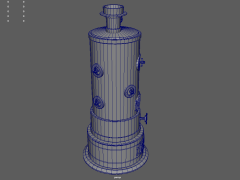 Old Boiler 01 Modèle 3D