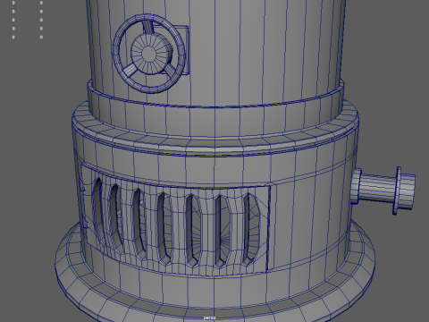 Old Boiler 01 Modèle 3D