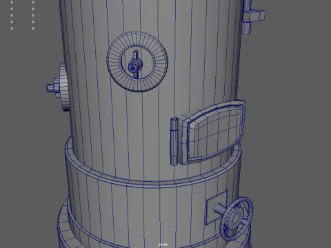 Old Boiler 01 Modèle 3D