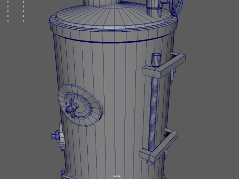 Old Boiler 01 Modèle 3D