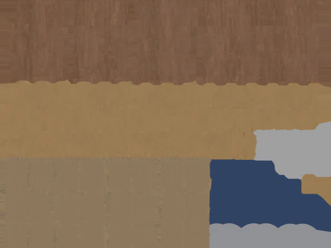 Confezione di pallet in legno Modello 3D