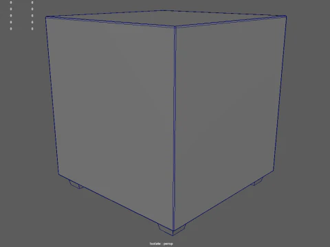 Safe Box With Gold and Money 3D Model